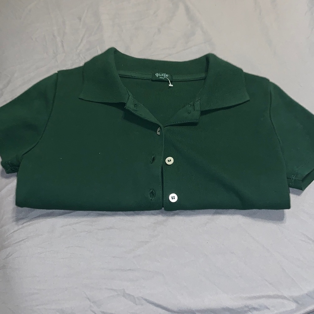 Brandy Melville (John galt) green button up